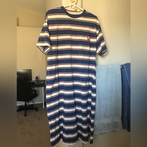 Dressed in LALA Striped T-shirt Dress
